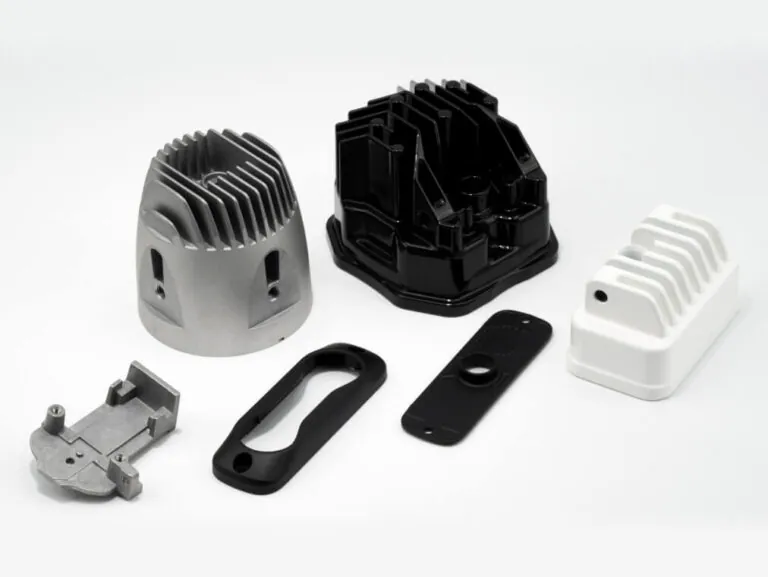 JoinCast 照明零組件製造能力總覽,涵蓋原材壓鑄、陽極處理飾框與粉體塗裝LED外殼,支援國際市場需求